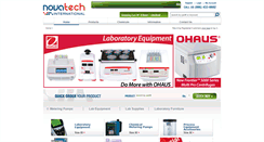 Desktop Screenshot of novatech-usa.com